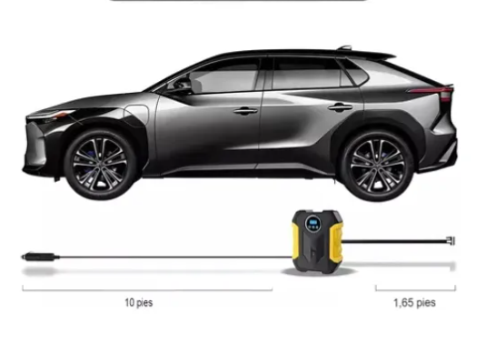 COMPRESOR DE NEUMATICOS DIGITAL 12V