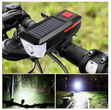 LUZ SOLAR LED PARA BILICLETA