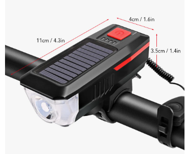 LUZ SOLAR LED PARA BILICLETA