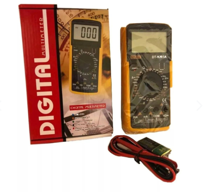 MULTIMETRO TESTER DIGITAL 9V
