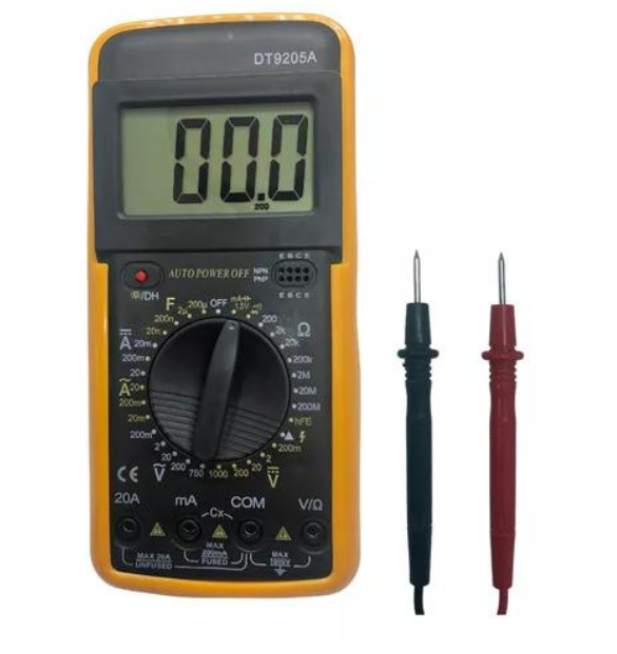 MULTIMETRO TESTER DIGITAL 9V