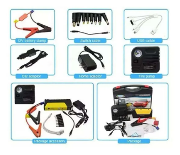 SET PARTIDOR DE AUTO + COMPRESOR DE NEUMATICO